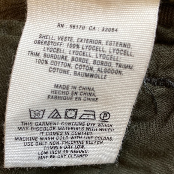 HEI HEI Anthropologie Olive pants size 31 - Picture 9 of 10